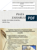 Tiu Sorin, Grupa 8314, Piata Zaharului