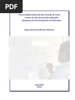 A Livre Expressao Na Alfabetizacao de Jovens e Adultos