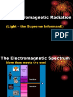 The Electromagnetic Radiation: (Light - The Supreme Informant!)