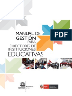 Manual de Gestion Para Directores IE-UNESCO
