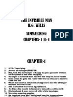 The Invisible Man: H.G. Wells Summarising Chapters-1 To 4