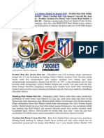 Download Pasaran Bola Real Madrid vs Atletico Madrid 16 Januari 2015 by Garin Kosasih SN252313597 doc pdf