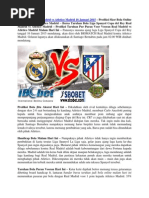 Download Pasaran Bola Real Madrid vs Atletico Madrid 16 Januari 2015 by Garin Kosasih SN252313597 doc pdf