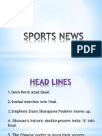 Sports News