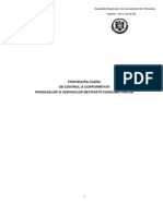 Procedura Cadru de Control PDF