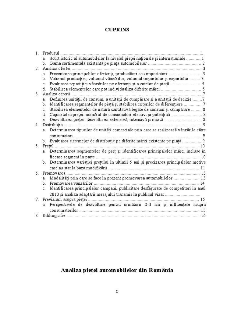 Piata Auto Romania PDF