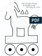 Trojan Horse PrintAble Craft