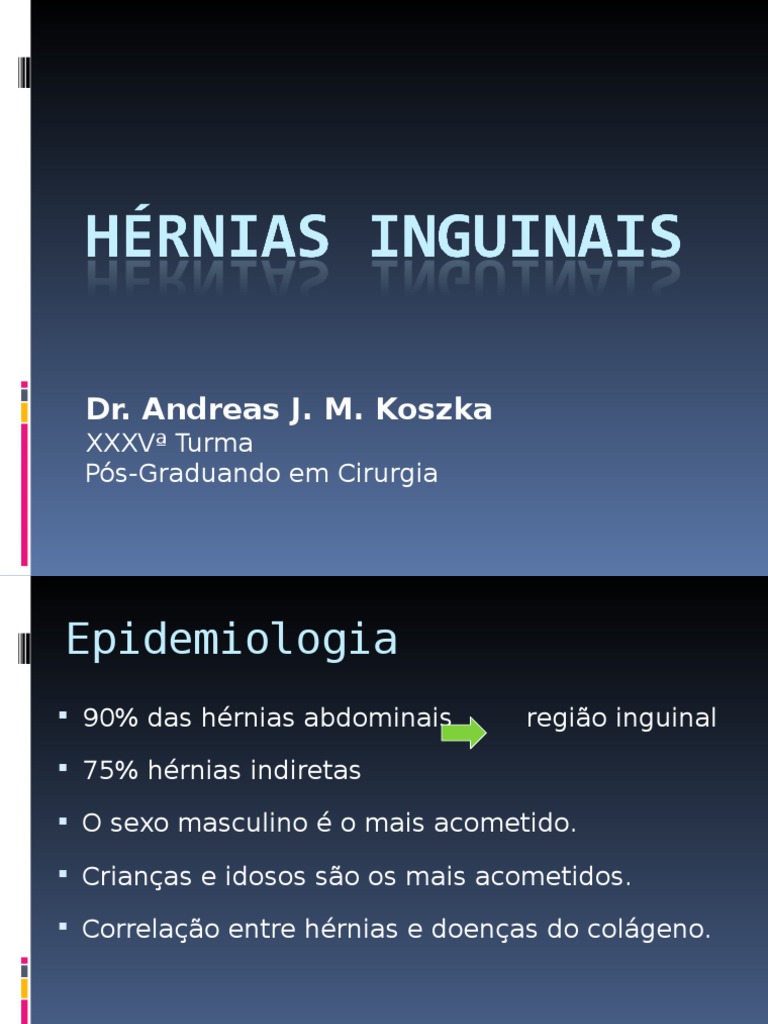 HÃ©rnias+Inguinais1 | CiÃªncias da SaÃºde | Bem-estar