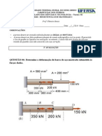 2ºavaliação ResistenciadosmateriaisI 02