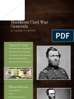 Northern Civil War Generals