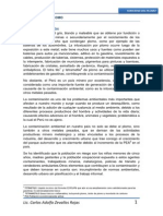 Toxicidad del plomo: efectos y fuentes