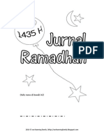 Jurnal Ramadhan Anak