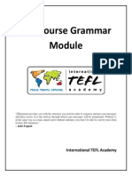 Pre Course Grammar Module