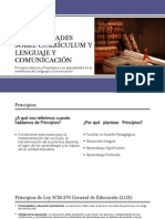 Generalidades Sobre Currículum y Lenguaje y Comunicación