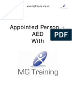 Appointed Person + AED Manual for Munnellys