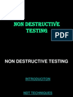 Non Destructive Testing