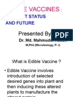 Edible Vaccines