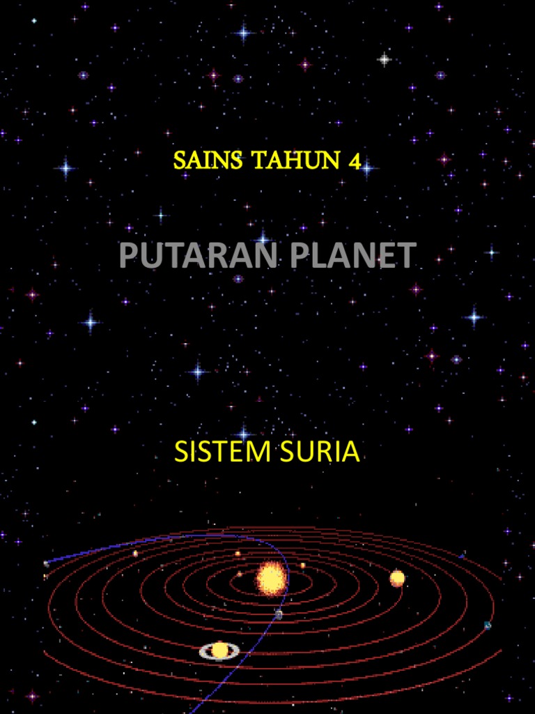 Sains Tahun 4 Putaran Planet Pdf