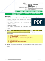 Unit 1 - Lab 1-Flowchart