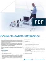 Plan de Alojamiento Empresarial