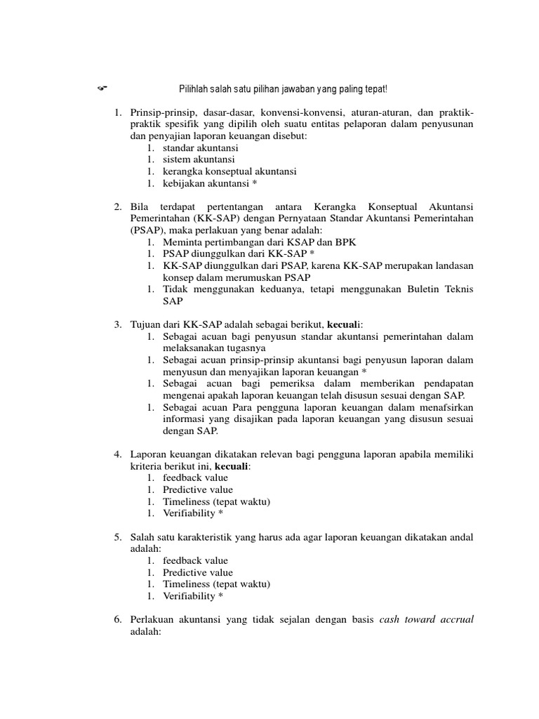 Contoh Soal Akuntansi Kewajiban Pemerintah Guru Paud