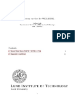 Lab Manual - Web Technology Programming