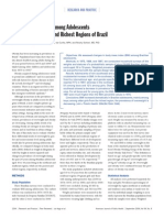 2004. Trends in Overweight Among Adolescents Living in the Poorest and Richest Regions of Brazil