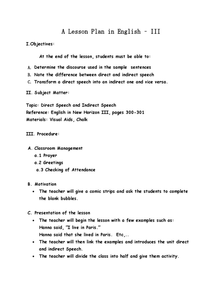 Verbal and non verbal communication lesson plan picture