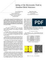 Numerical Modeling of The Electrostatic Field in Metal-Insulator-Metal Structures