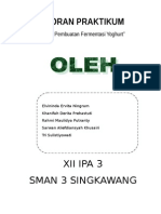 Download Laporan fermentasi pembuatan yoghurtdoc by Elvininda Ervita Ningrum SN252366138 doc pdf