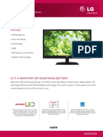 LG LED Monitor E2241V Specification PDF