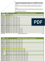 FortiOS Upgradepath 501 Step