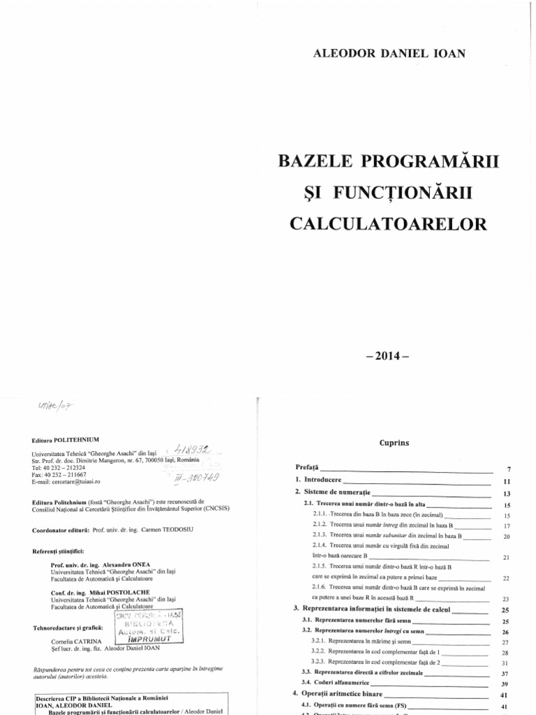 Bazele Programarii Si Funct Calc 2014 2-1 | PDF