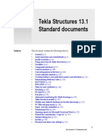 Tekla 13 Standard Documents