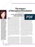 The Impact of Disruption MCS Article in At