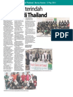  Kenangan Terindah Berbakti Di Thailand Berita Harian