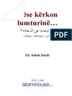 Nëse Kërkon Lumturinë