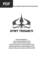 Download Makalah Pertumbuhan Ekonomi Di Indonesia by Muhammad Reza Arnanda SN252378849 doc pdf