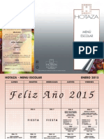 Menu Escolar Enero 2015 PDF