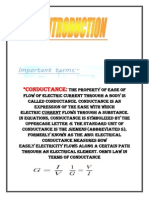 Variation of Conductance With Temperature in Electrolytes