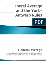 General Average and The York-Antwerp Rules