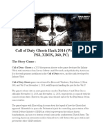 Articol Call of Duty Ghosts Hack