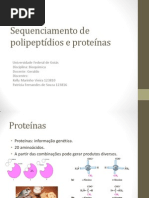 Sequenciamento de Polipeptídios e Proteínas