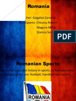 Romania: Teacher: Gogalea Camelia Participants: Chicosu Robert Magura Mihai Stanica Sorin