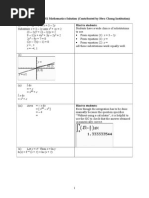 A Level h1 Maths Solution 2009