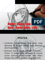 Poster: Media Promosi yang Efektif