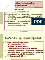 Cap.6 Venitul, Consumul Si Procesul Economisirii