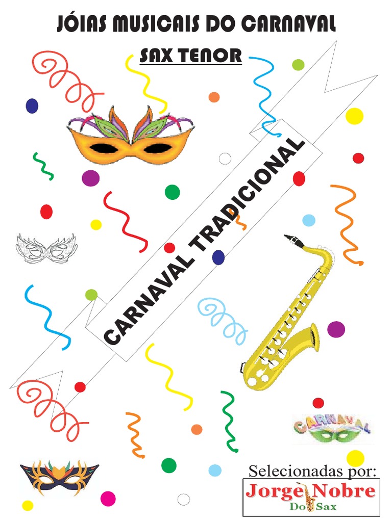 Book Do Carnaval Sax Tenor | PDF | Carnival | Festive Event (Including ...