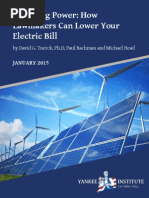 Restoring Power: How Lawmakers Can Lower Your Electric Bills