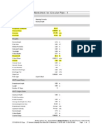 Worksheet For Circular Pipe - 1: Project Description